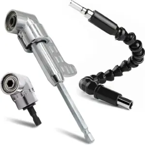 adaptador broca angular 105 graus extensão flexível