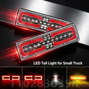 lanterna traseira led 12v 24v caminhão