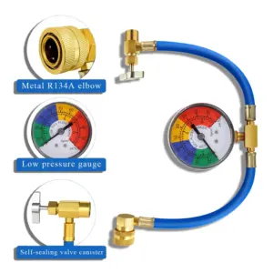 mangueira carga ac r134a medidor