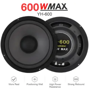 alto-falante automotivo 6.5 polegadas 600w