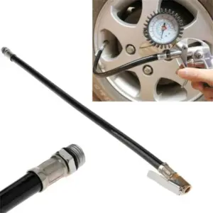 inflador de pneus automotivos com medidor de pressão