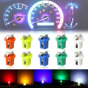 lâmpada led t5 b8.5d 12v painel