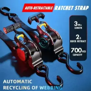 cinta de catraca retrátil automática