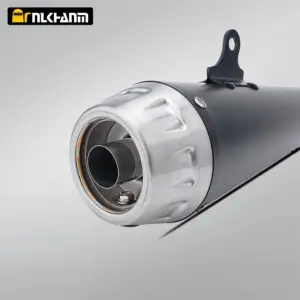 silenciador escape universal 51mm 60mm