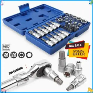 jogo soquetes bits e-torx estrela