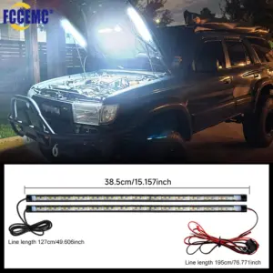 iluminação led capô automotivo 12v