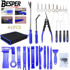 kit ferramentas extrator guarnição automotiva