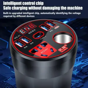 inversor de energia automotivo 200w