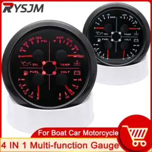 medidor multifuncional 4 em 1 85mm 12v
