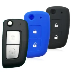 capa de silicone chave nissan 2 botões