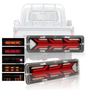 lanterna traseira led 12/24v caminhão