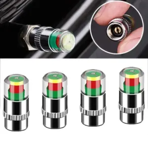 kit medidores pressão pneus universal