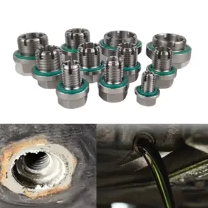 bujão de drenagem de óleo autorroscante aço inoxidável