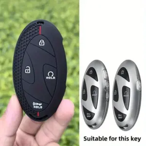capa de silicone chave hyundai 5 botões