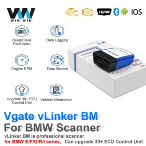 scanner automotivo vgate vlinker bm obdii