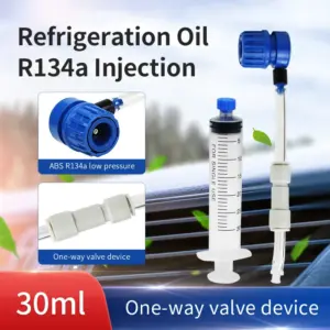 injetor de óleo r134a 30ml
