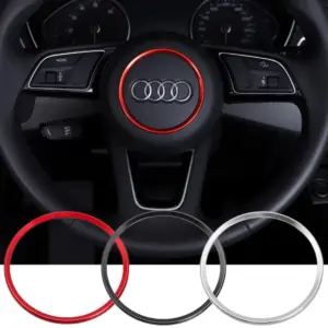 anel decorativo volante audi