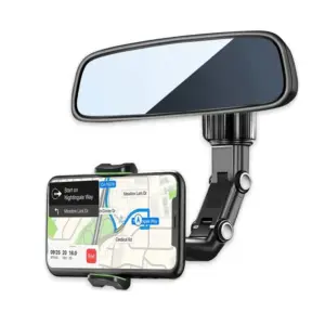 suporte de telefone espelho retrovisor carro