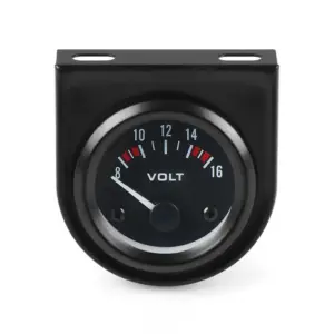 voltímetro automotivo 52mm 8-16v