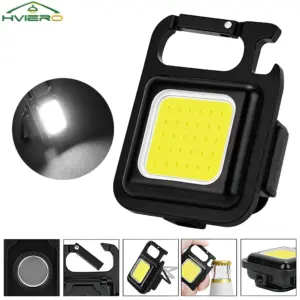 mini lanterna chaveiro led cob