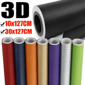 adesivo fibra de carbono 3d 30x127cm