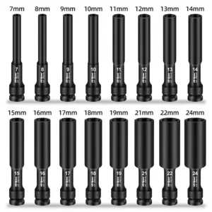 chave de impacto sextavada 1/2 pol 10mm