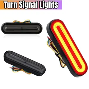 luz traseira led 3 em 1 universal