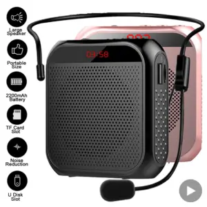 megafone amplificador de voz portátil