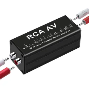 isolador de áudio rca