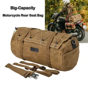 bolsa bagagem traseira motocicleta universal