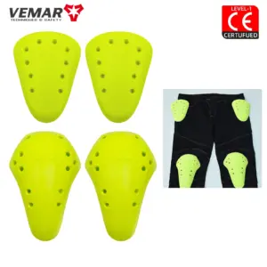 joelheiras proteção ce-1 calças motocicleta
