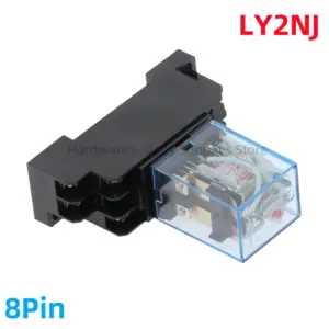 relé de bobina dpdt 8 pinos 12v 24v