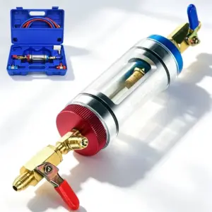 analisador filtração óleo ar condicionado automotivo