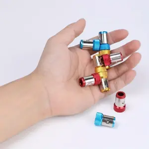 anel magnético bits parafusadeira 1/4 polegada