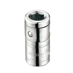 adaptador soquete 1/4 haste hexagonal 6.3mm