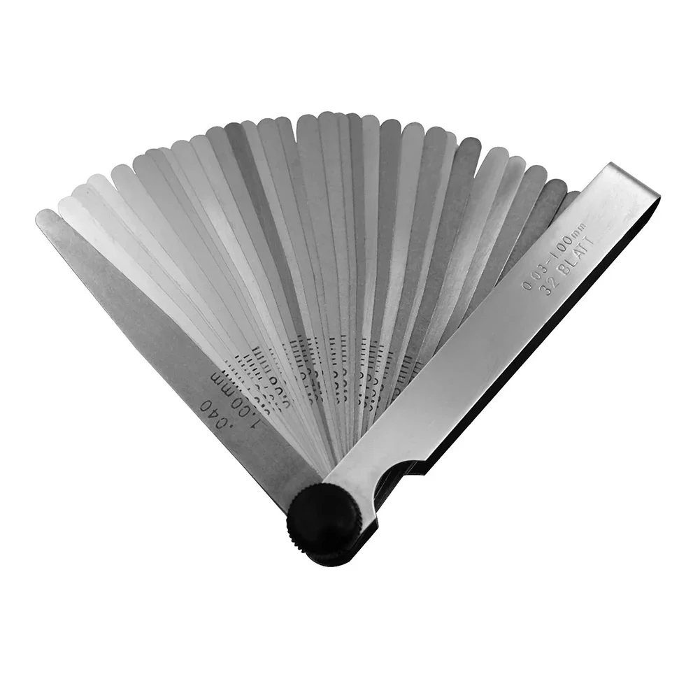 Medidor de Folga 32 Lâminas Aço Inoxidável 0.03-1.00mm - Imagem 5