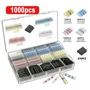 conector de fio termo retrátil solda