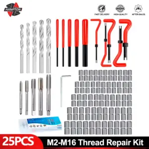 kit reparo rosca m2 m16