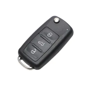 capa chave automotiva 3 botões volkswagen