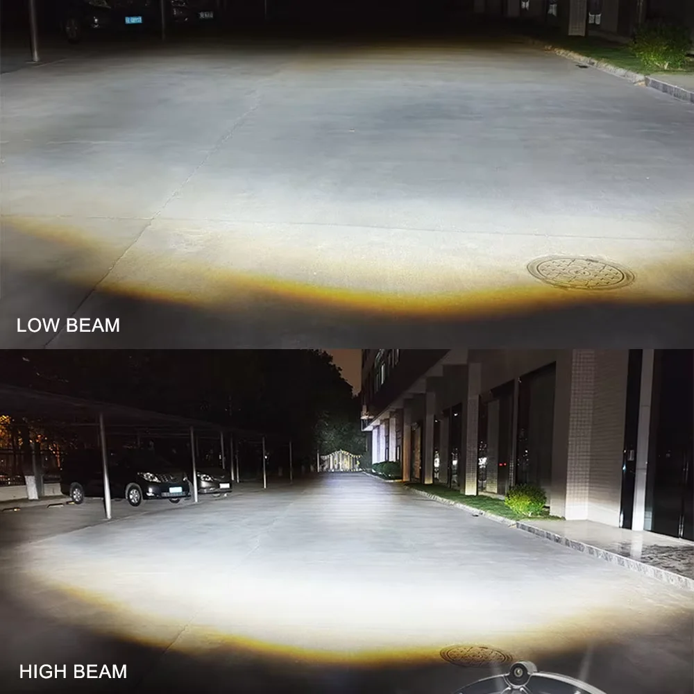 Luz de Trabalho LED Redonda 7 polegadas 60W 10-30V IP68 - Imagem 6