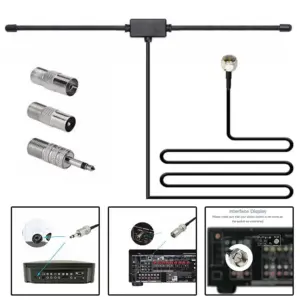antena fm carro f-head 75 ohms