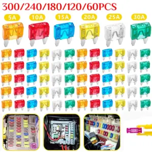 kit fusível mini lâmina automotivo