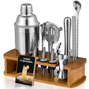 kit coqueteleira boston 25 peças