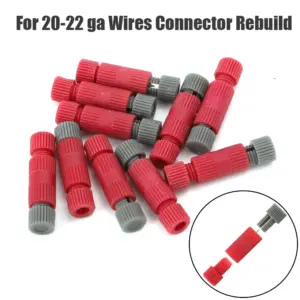 conector de fio vermelho 20-22 ga