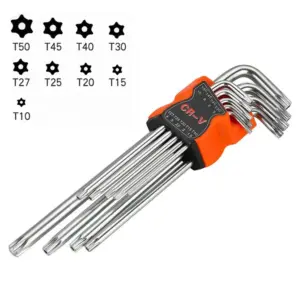 conjunto chaves torx l