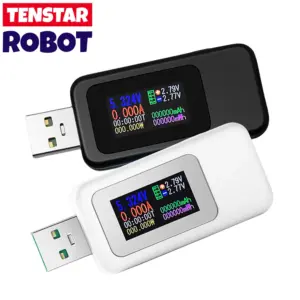 testador usb-c digital amperímetro voltímetro