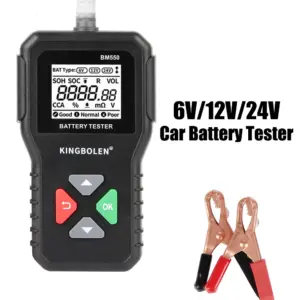 testador de bateria automotiva 6v 12v 24v
