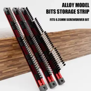 organizador magnético bits chave fenda 40 slots