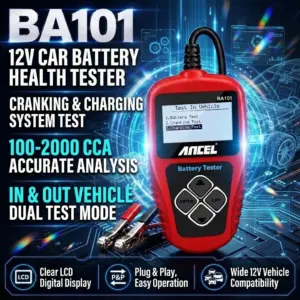 testador de bateria automotiva 12v