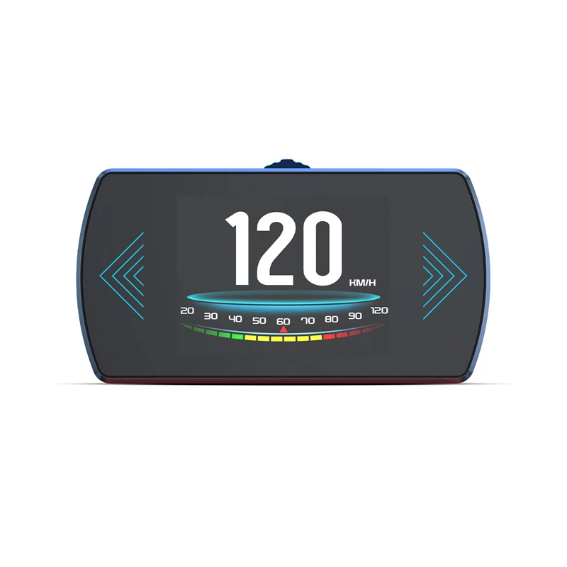 Display P12S OBD2 HUD com velocímetro e leitura de código de falhas - Imagem 4